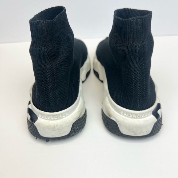 Balenciaga Womens Speed Trainer Graffiti Black US Size 6 - Picture 4 of 12